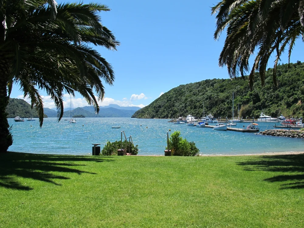 Marlborough Sounds scenic view